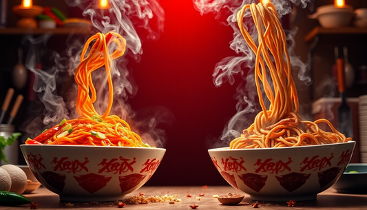 Battle of the Bowls: Spicy vs. Savory Instant Noodles Showdown